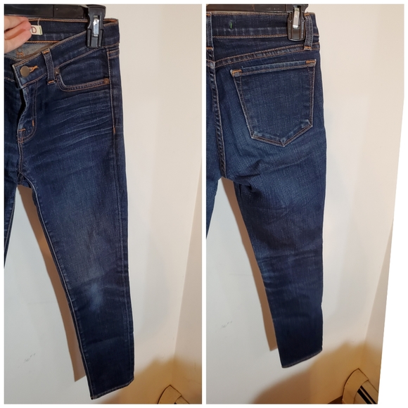 J Brand Blue Low Rise Pencil Leg Ink Jeans 811C012 - Picture 9 of 15